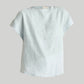 Cap Sleeved Everyday Top in Summer Blue