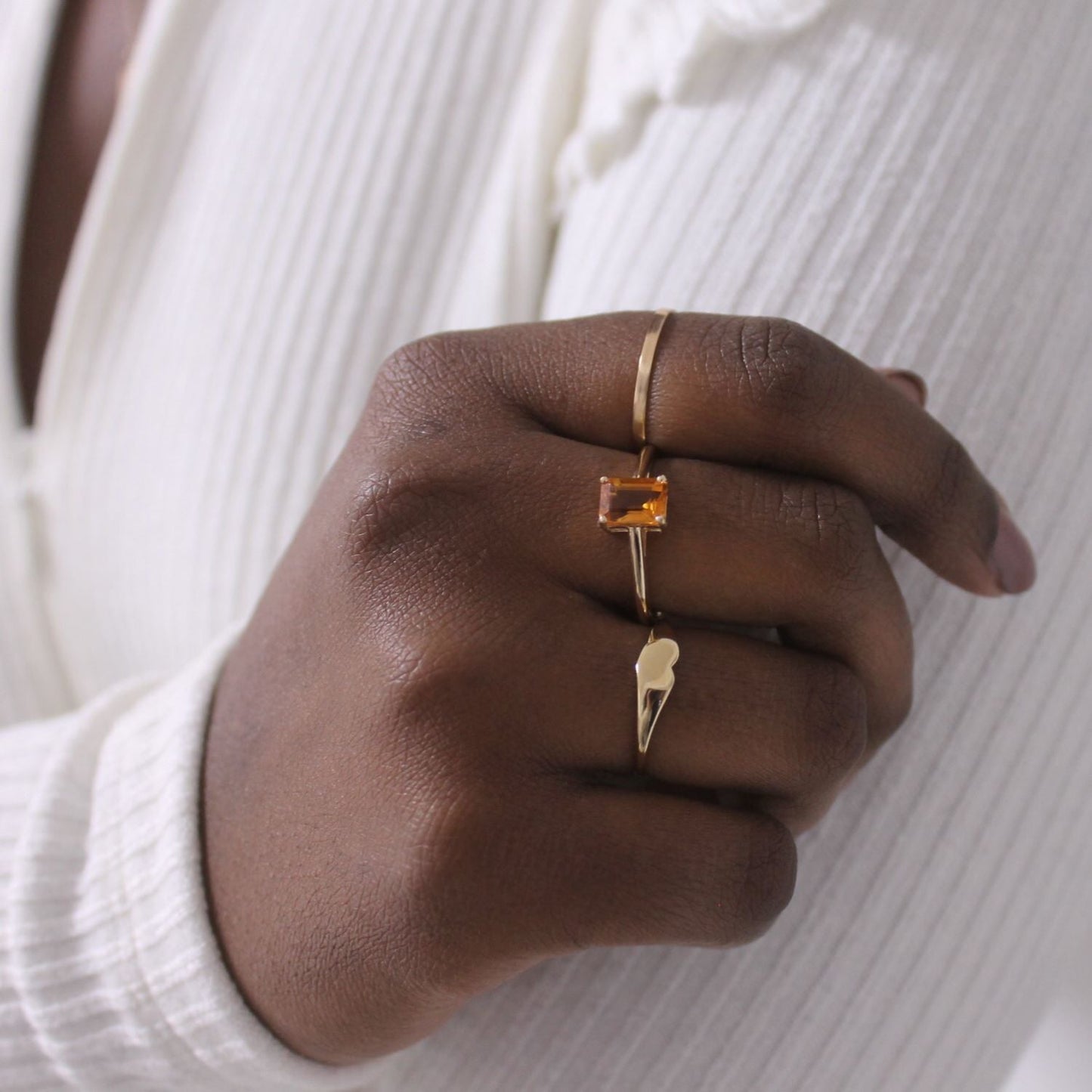 14KT Gold Flat Band Ring