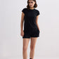 Essential Short Sleeve Tee in Black