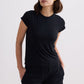 Essential Short Sleeve Tee Set in Black