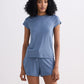 Essential Short Sleeve Tee in Blue