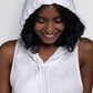 Coastal Drive Hoodie in White