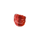 Marcia Wire Wrap Ring in Red