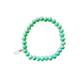 Sea Foam Green Crystal Stretch Bracelet with Moonstone