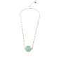 Mrs. Parker Endless Summer Chalcedony Necklace in Gold