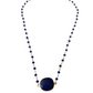 Mrs. Parker Endless Summer Sapphire Necklace in Gold