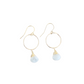 Yuliya Earrings in Moonstone
