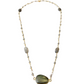 Mrs. Parker Endless Summer Labradorite Necklace in Gold