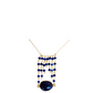 Jessica Gold Necklace in Sapphire