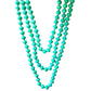 Sea Green Crystal Beaded Necklace