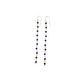 Sapphire Long Chain Earring