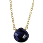 Stephanie Delicate Drop Necklace in Sapphire
