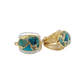 Torrey Ring with Teal Mojave Copper