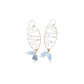 Malibu Earring in Moonstone