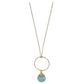 Yuliya Necklace in Chalcedony