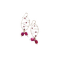 Malibu Earring in Ruby