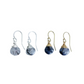 Jill Short Drop Earrings in Black Rutilated Quartz
