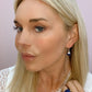 Stephanie Delicate Drop Necklace in Sapphire