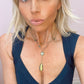 Double Diana Denmark Necklace in Labradorite with Labradorite Drop