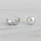 Seamlessly Round Stud Hoop Earrings