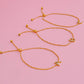 Dainty Sparkle Initial Bracelet