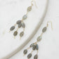 Labradorite 3 Tier Drop Earrings