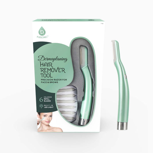 Präzisions-Dermaplaning-Haarentferner – professioneller Rasierer für glatte, strahlende Haut, zur Entfernung feiner Haare und zur Verbesserung der Hauttextur