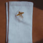 Cosmic Connections Embroidered Socks