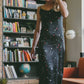 Andromeda Silk Dress in Galaxy
