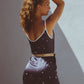 Andromeda Silk Dress in Twilight
