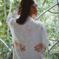 The Royal Silk Robe in Azulik Flowers