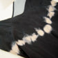Andromeda Silk Dress in Black Shibori