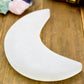 Crescent Moon Selenite Charging Plate