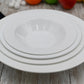 Professional Rolled Rim White Deep Plate 12" inch |32 Oz