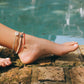 Heather Evil Eye Anklet