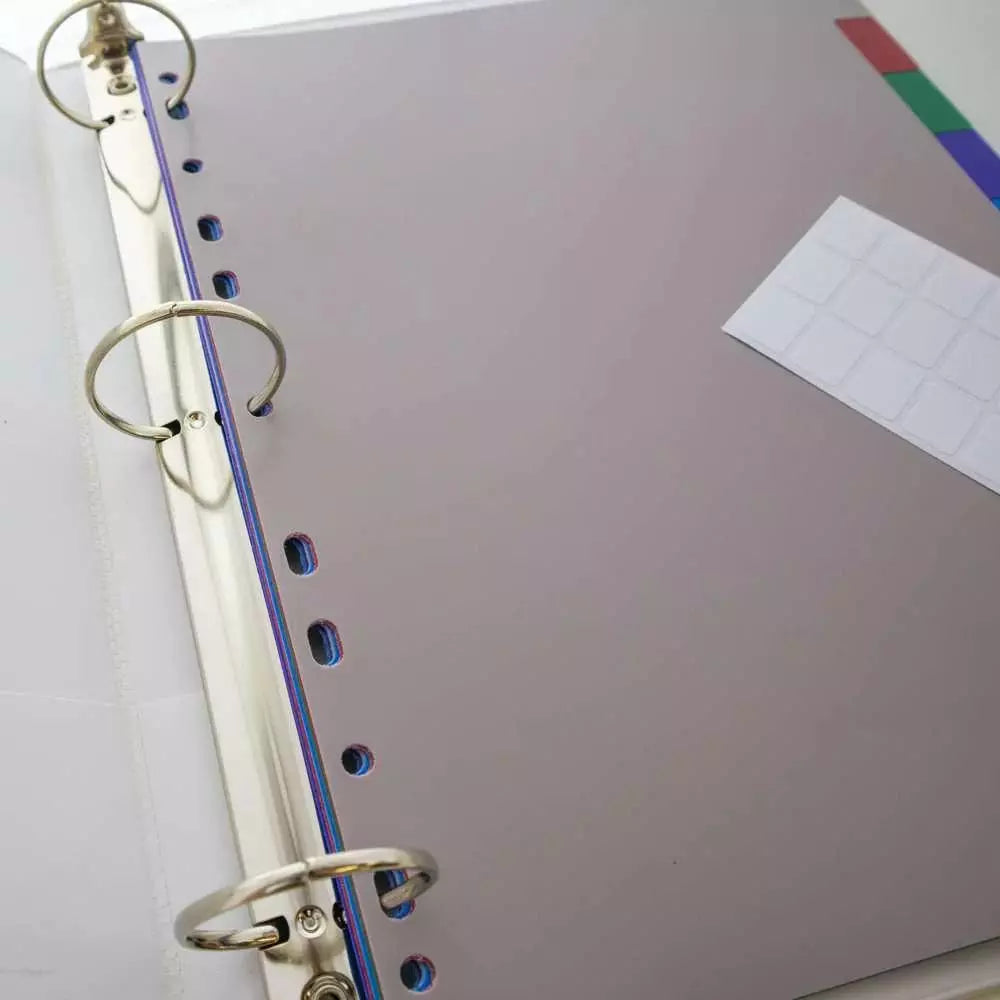 Dividers w/ 10-Color Tabs