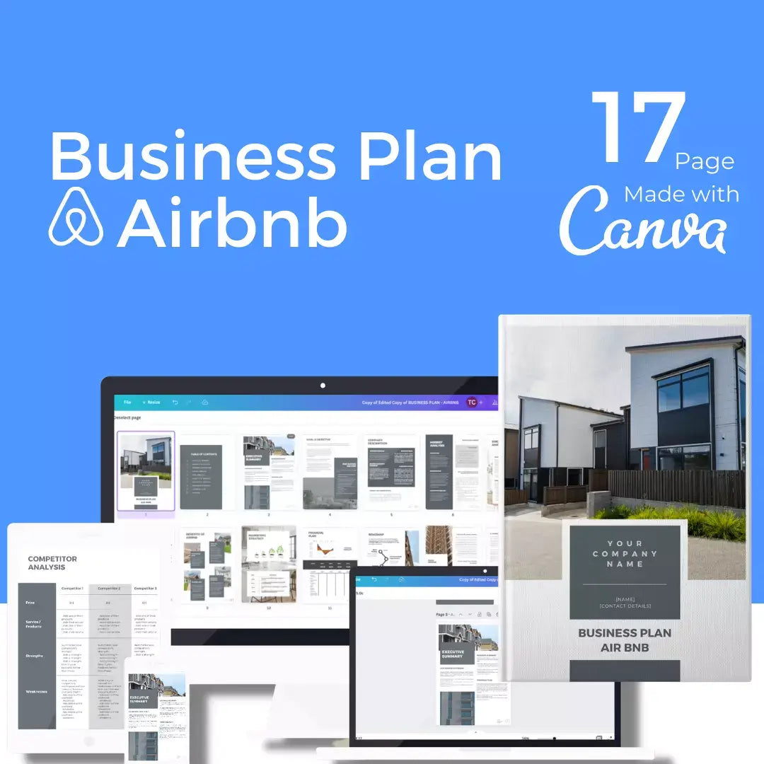 Downloadable Airbnb Business Plan