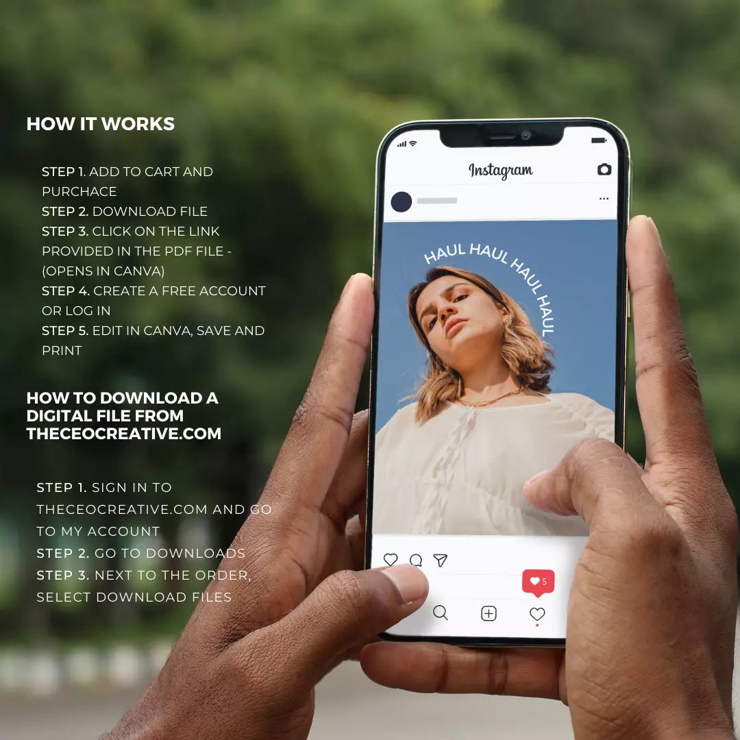 Downloadable Instagram Post 100 Templates