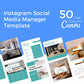 Downloadable Instagram Social Media Manager Template Style #3