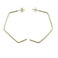 Hexagonal Style Earring