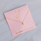 Understated Beauty Initial Necklace