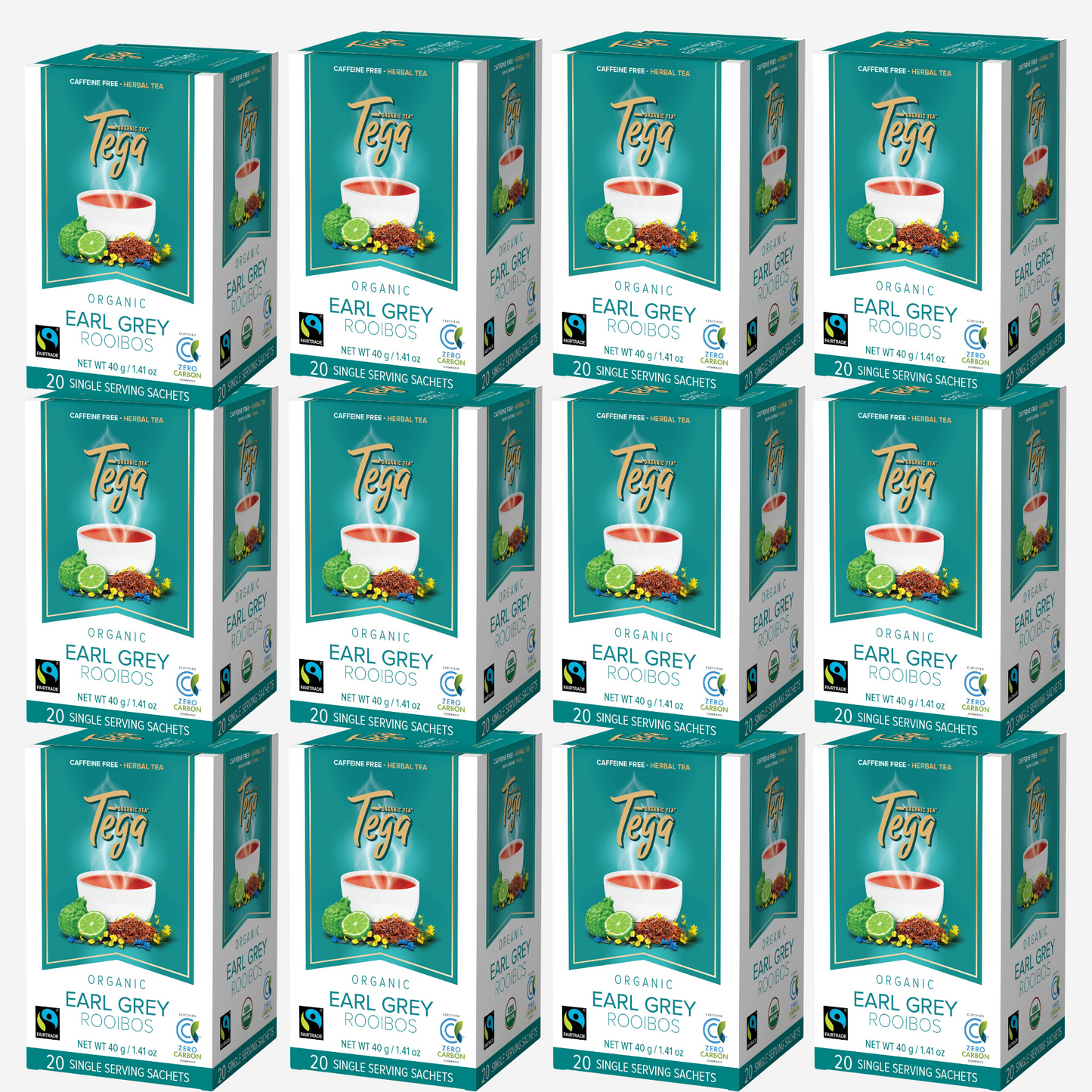 Earl Grey Rooibos Organic Fairtrade 20ct