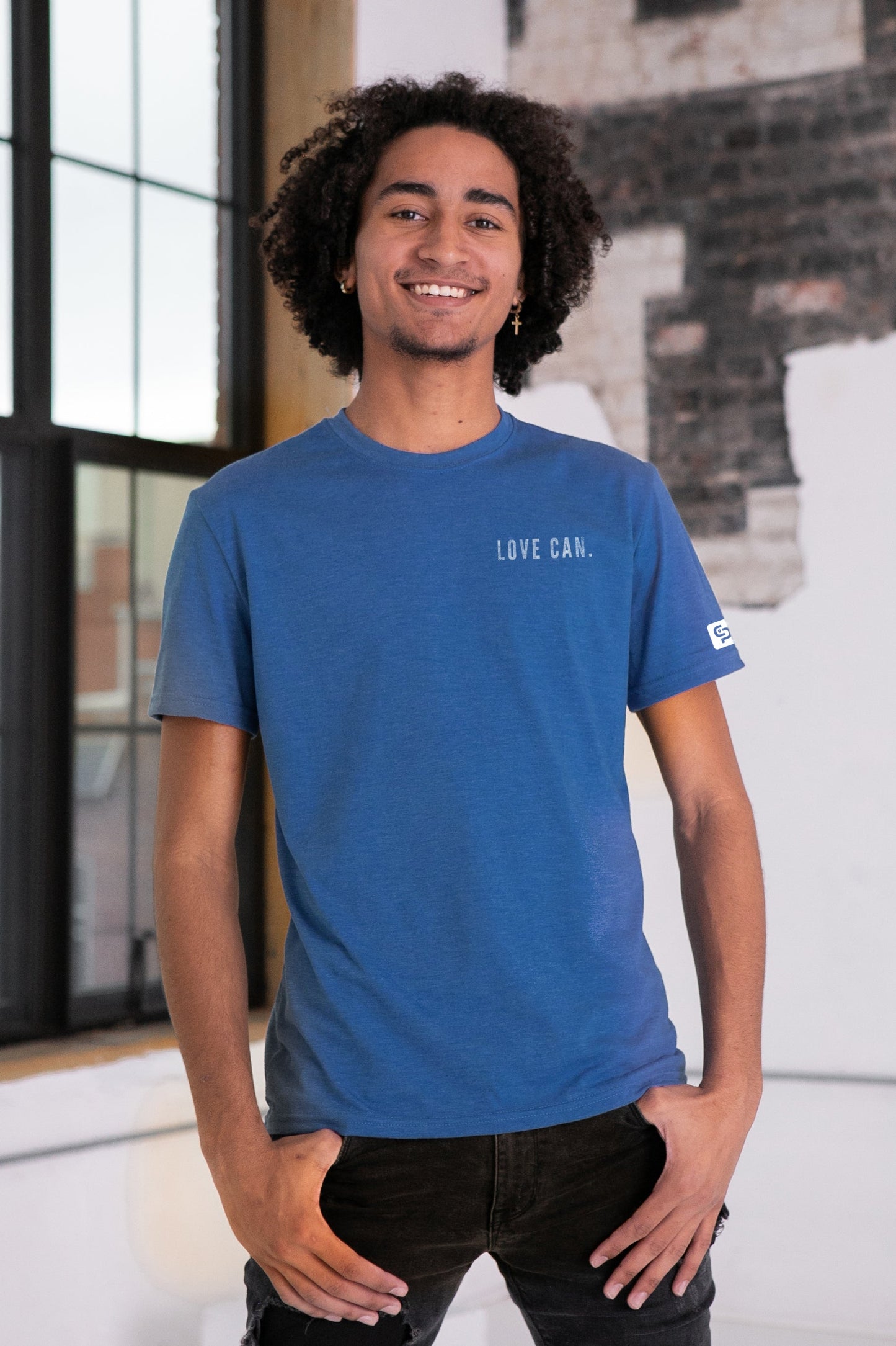 Love Can End The Crisis Unisex Triblend Tee
