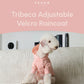 Tribeca adjustable velcro raincoat - Light Pink