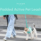 PADDED  ACTIVE  PET LEASH  - MINT GREEN