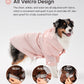 Tribeca adjustable velcro raincoat - Light Pink