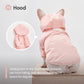 Tribeca adjustable velcro raincoat - Light Pink