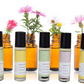 Essential Oils Roll-On with Crystals - set of 5