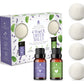 Wool Dryer Balls Bundle - Reusable Laundry Balls Made from Pure New Zealand Wool - Includes Lavender & Peppermint Oils