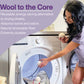 Wool Dryer Balls Bundle - Reusable Laundry Balls Made from Pure New Zealand Wool - Includes Lavender & Peppermint Oils